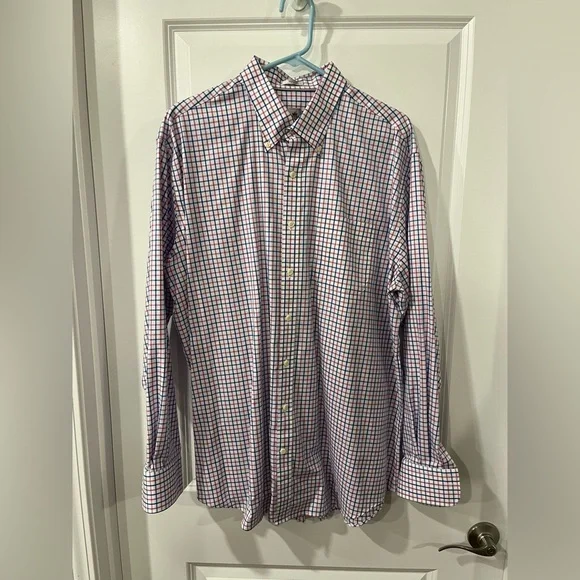 Men’s Peter Millar Nanoluxe Button-down shirt - Picture 2 of 7